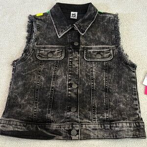 Size S Zumba Vest with Swarovski Crystals. NWT